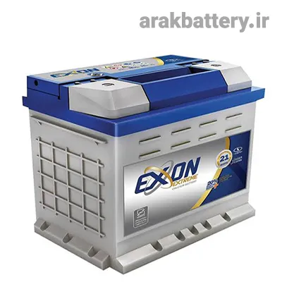 فروش باطری اکسون 50 آمپر صبا باتری در اراک