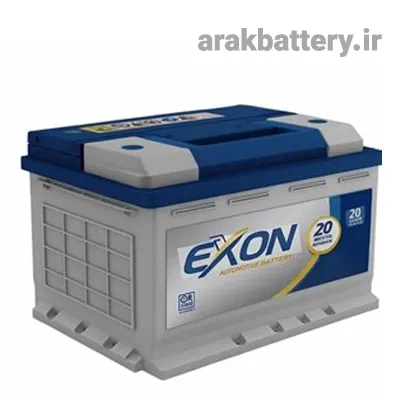 فروش باطری اکسون 55 آمپر صبا باتری در اراک